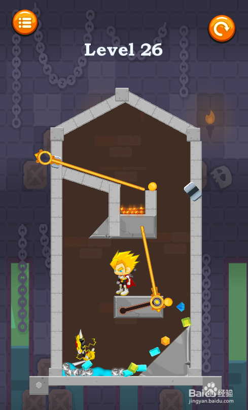 怎样通过Caio Hero Rescue的Level 26？