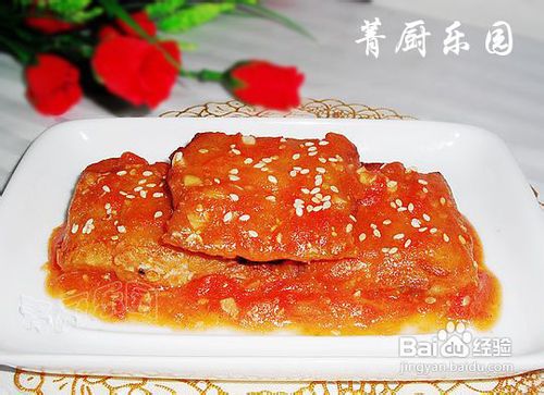 秀秀我的礼物——酸酸甜甜就是“我”——茄汁带鱼