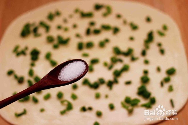 小香葱香肠花卷