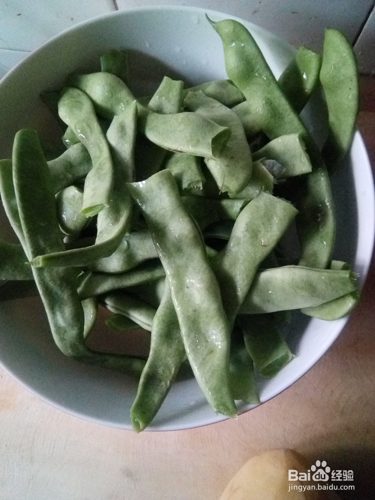 家常菜土豆炖豆角