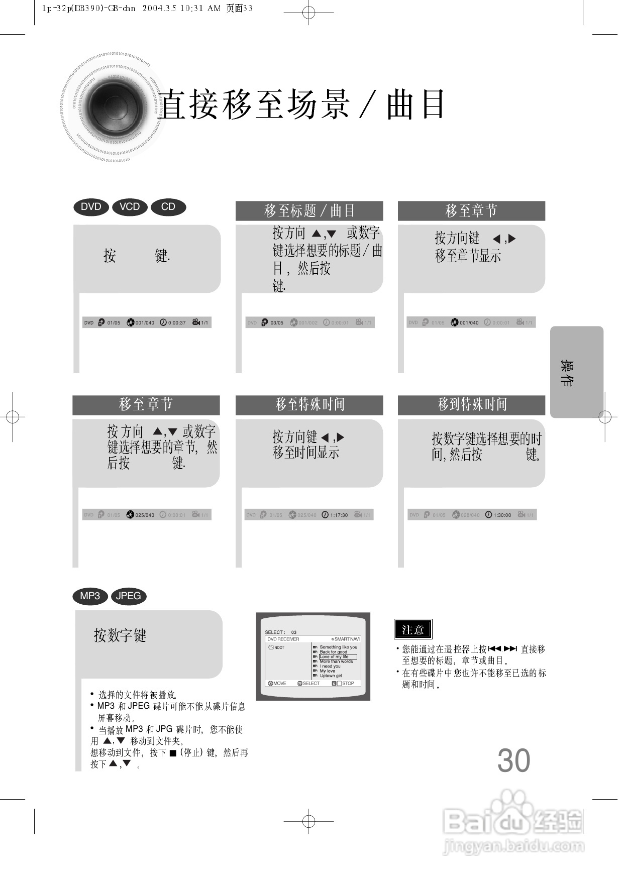 三星HT-DB390家庭影院使用说明书:[2]