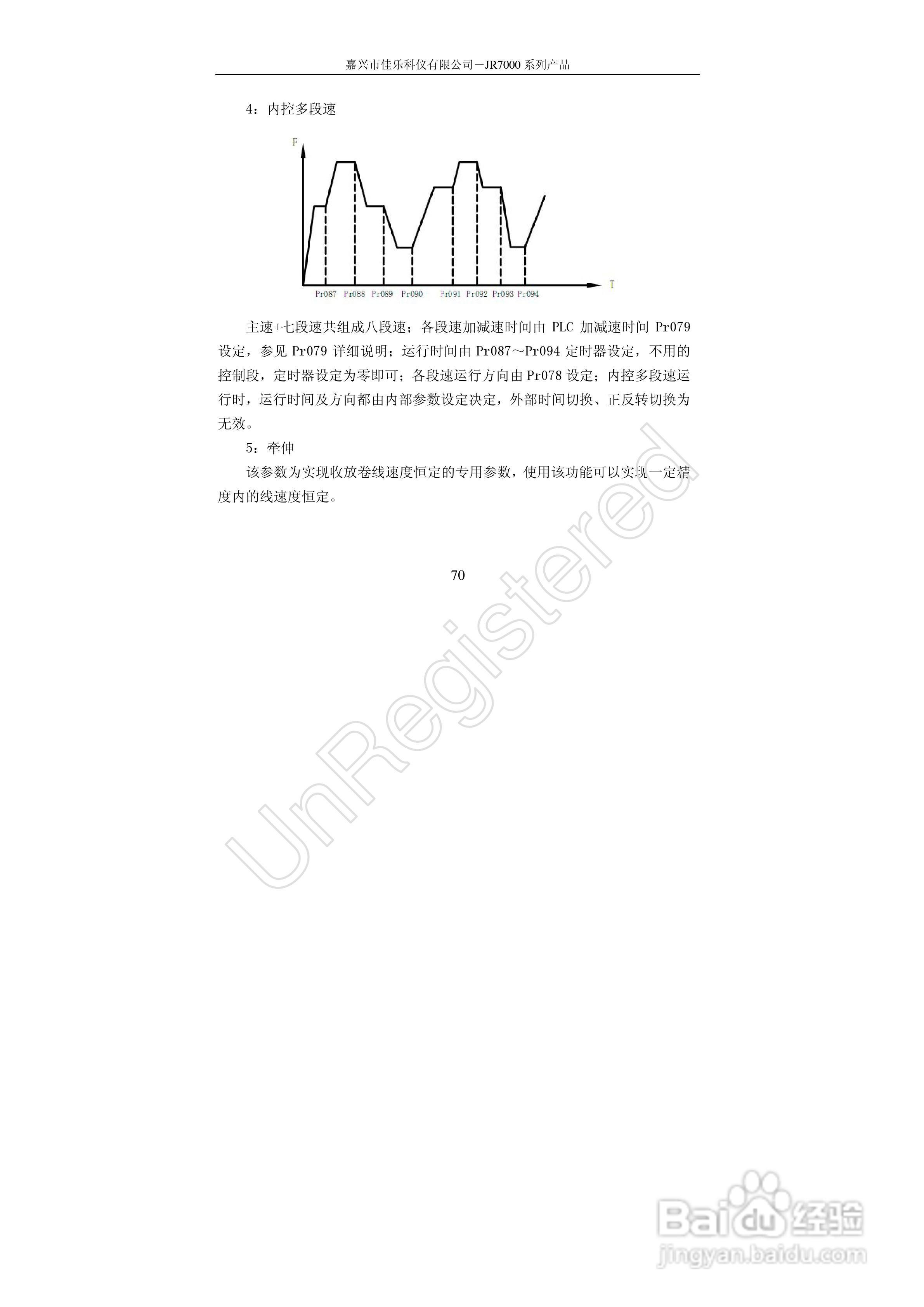 佳乐JR7000-315G-4-1090变频器使用说明书:[7]