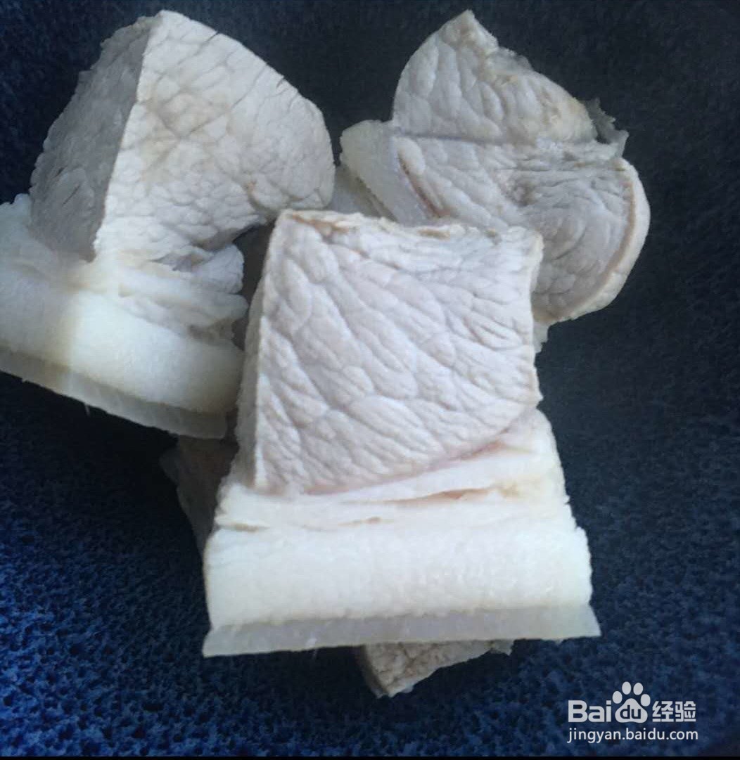 如何制作家常回锅肉?