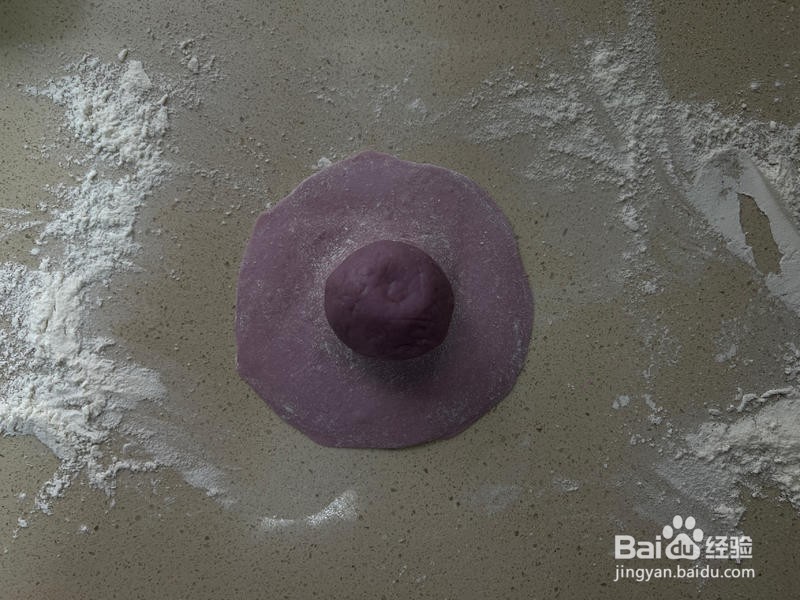 芋泥包的制作方法和步骤