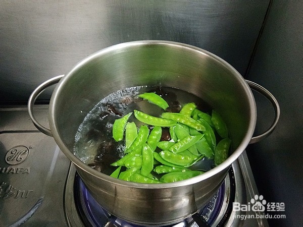 荷兰豆拌腐竹怎么制作