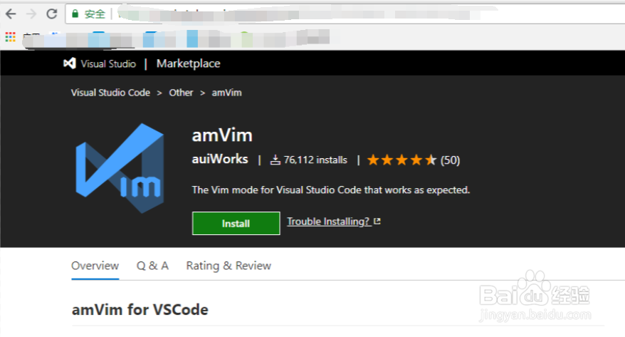 visual studio vim mode