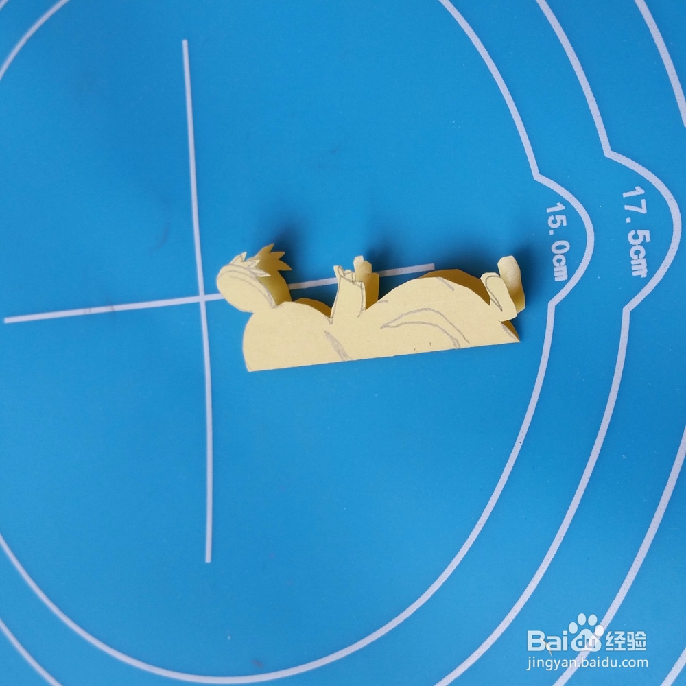 儿童手工剪纸小狗教程