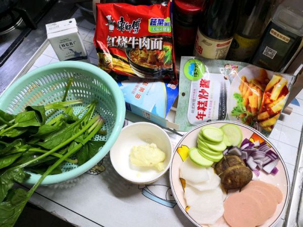 韩式牛奶芝士泡面