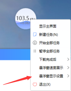 迅雷如何隐藏悬浮框
