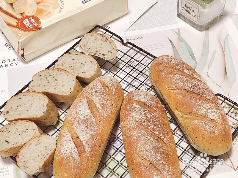 一次发酵日式大米面包的做法