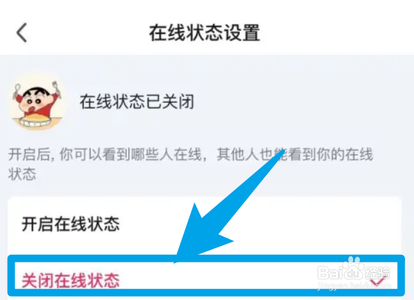 爱奇艺怎么关闭在线状态？