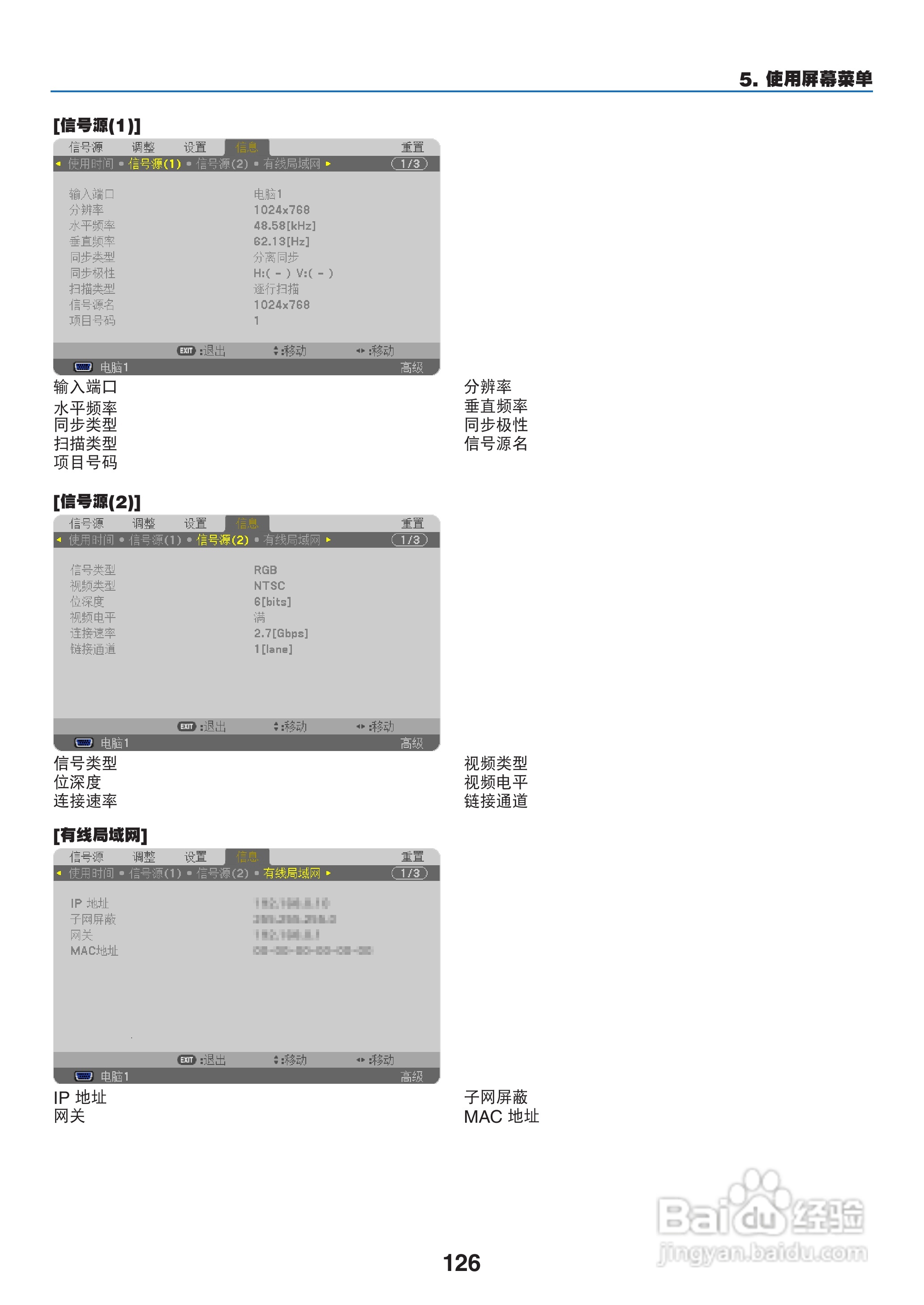 日电NP-PX800X+投影机说明书:[14]