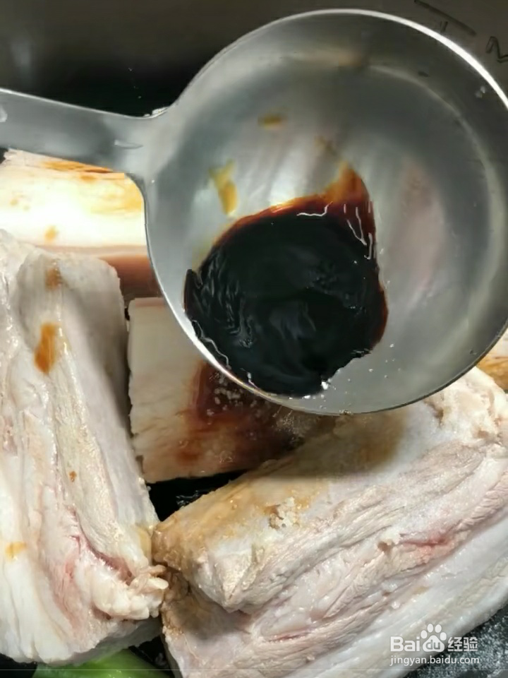 秘制红烧熏肉的教程