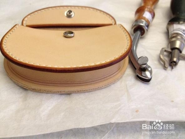 手工牛皮包制作教程