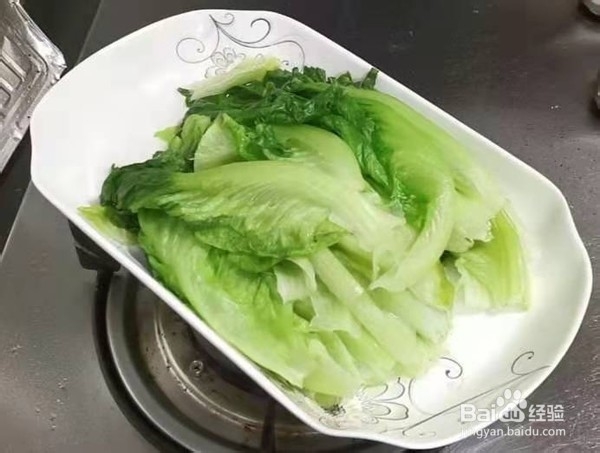 美味蚝油生菜