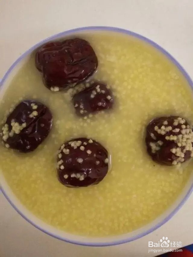 小米红枣营养粥，手把手教你做小米粥，简单易学