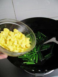 自制韭菜花炒鸡蛋