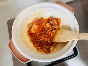 养生食补辣白菜豆腐汤