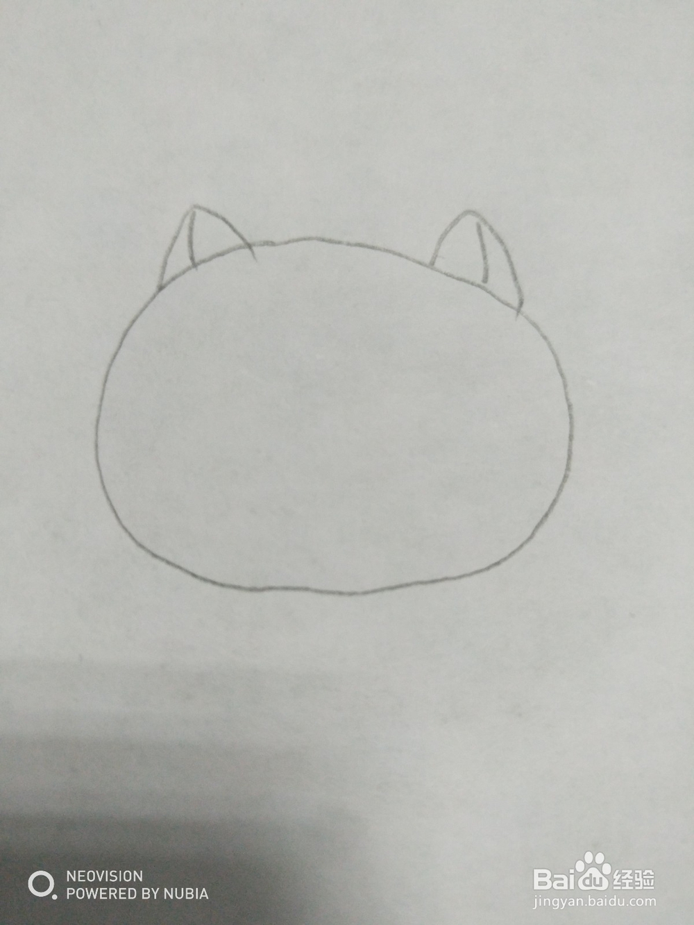 怎么画可爱的小猫