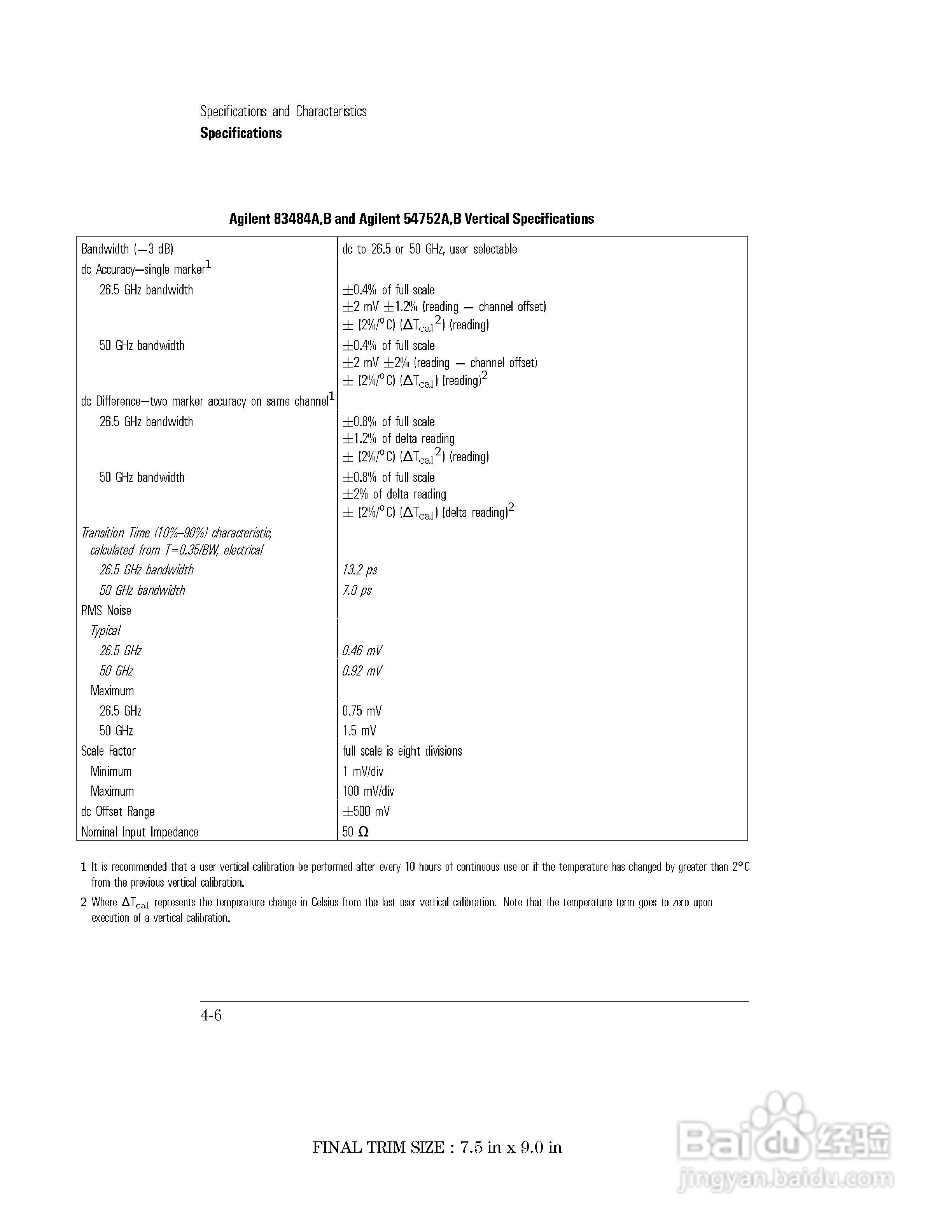 HP 83483E仪器说明书:[6]