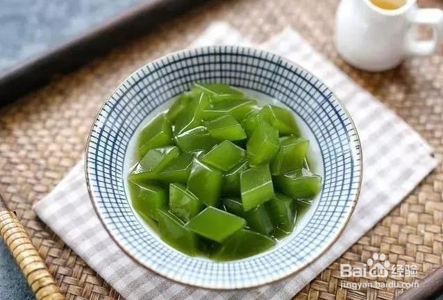自制清凉黄瓜冻