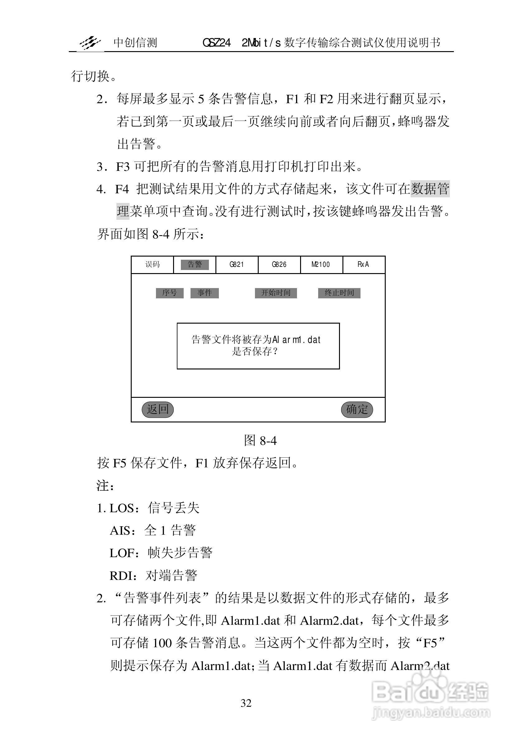 QSZ24误码仪说明书:[4]
