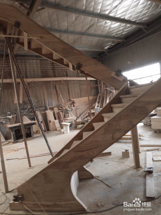 怎么做来回弧形梯！