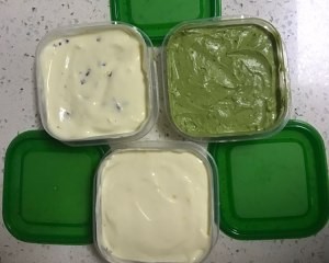 蔓越莓抹茶冰淇淋