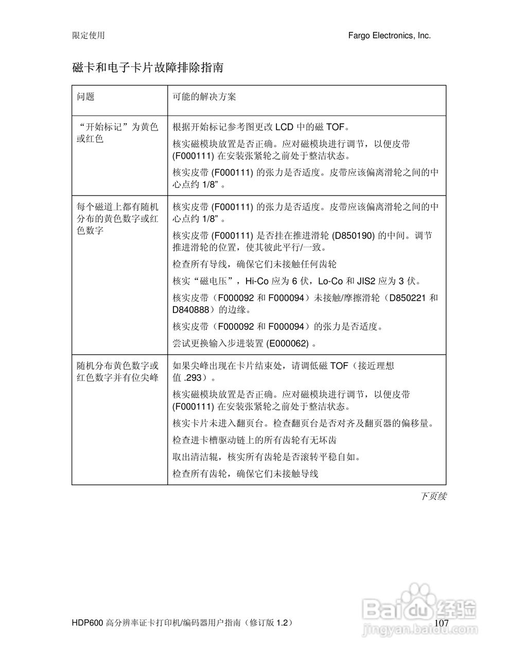HDP600高分辨率证卡打印机用户指南:[11]