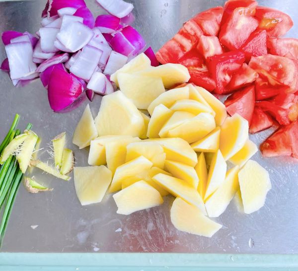 土豆番茄炖牛腩