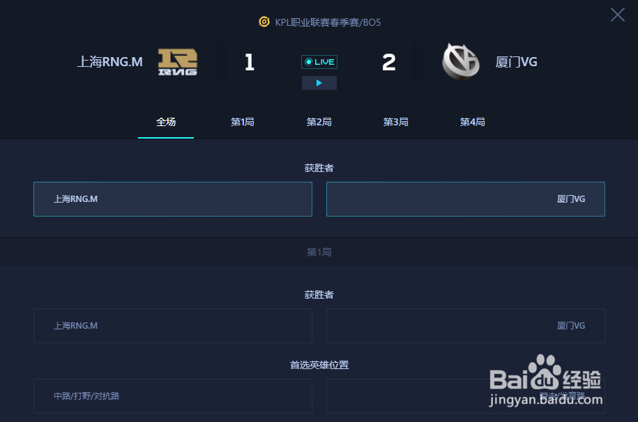 2022KPL春季赛预测方法