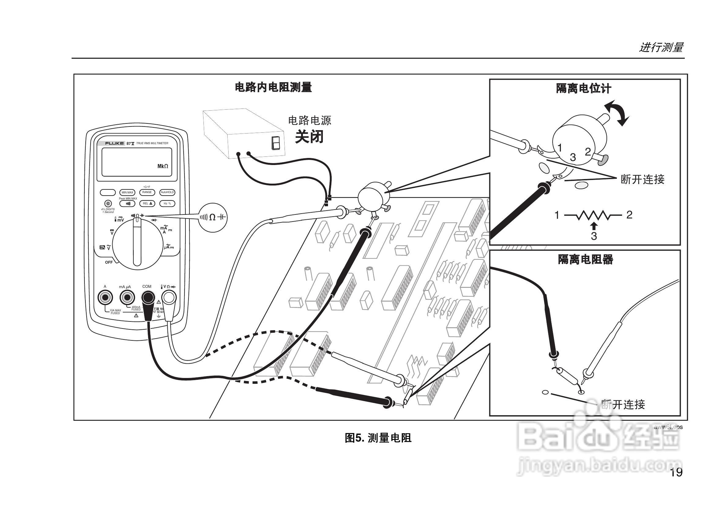 福禄克Fluke 80系列V数字多用表使用说明书:[3]