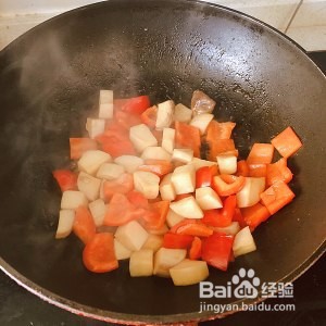 怎么自制黑胡椒杏鲍菇牛肉丁