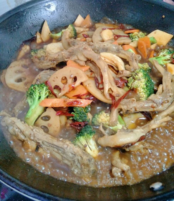 干锅辣鸭~食光社