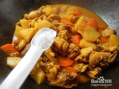 如何做咖喱土豆鸡块