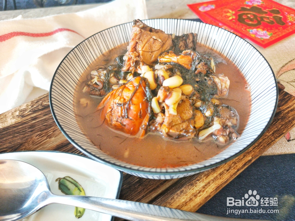 诱惑味蕾的发菜蚝士眉豆汤市汤