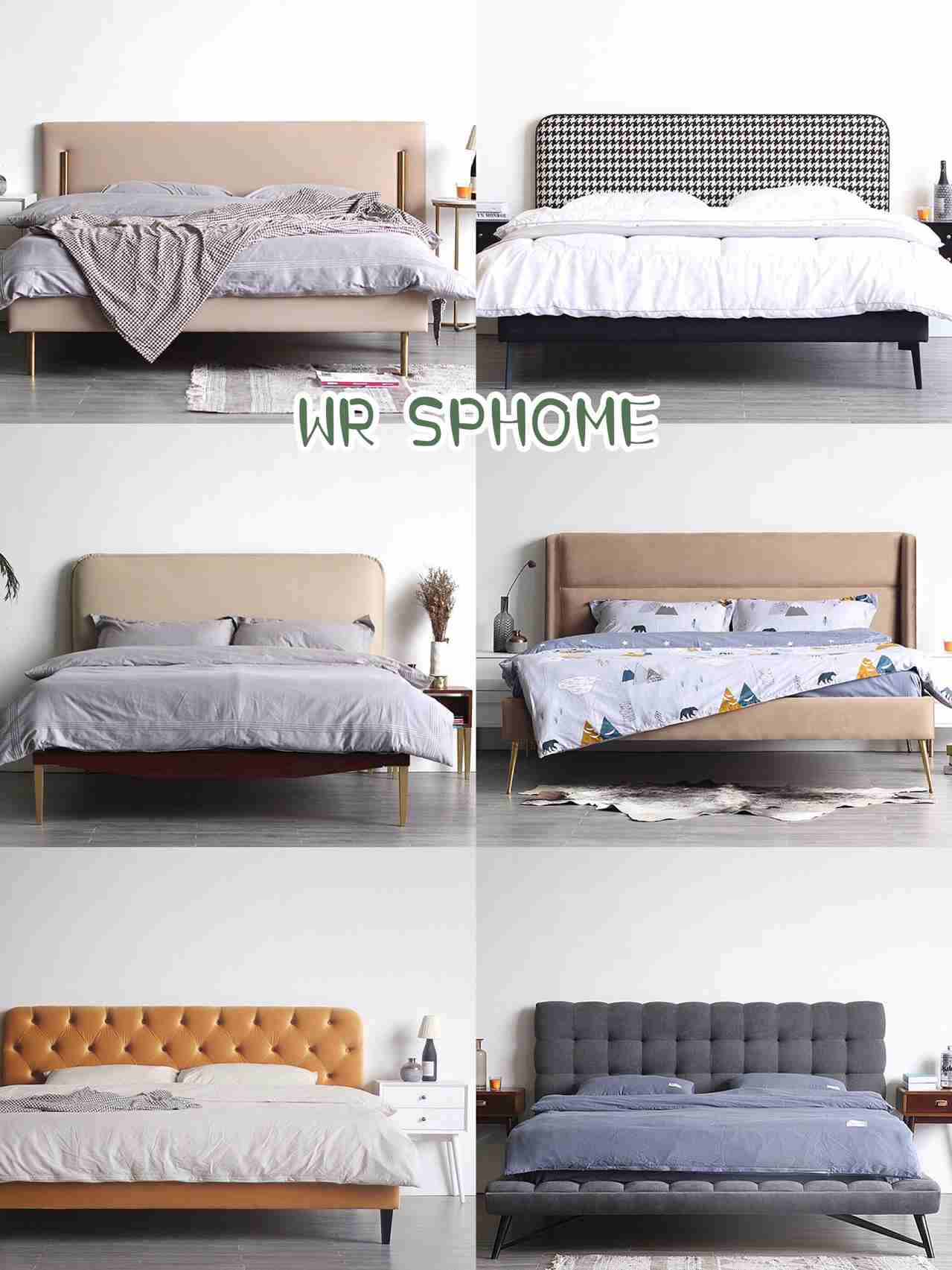 超级推荐！高颜值双人床合集