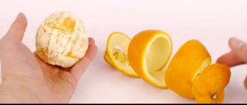 如何学会快速剥橘子皮