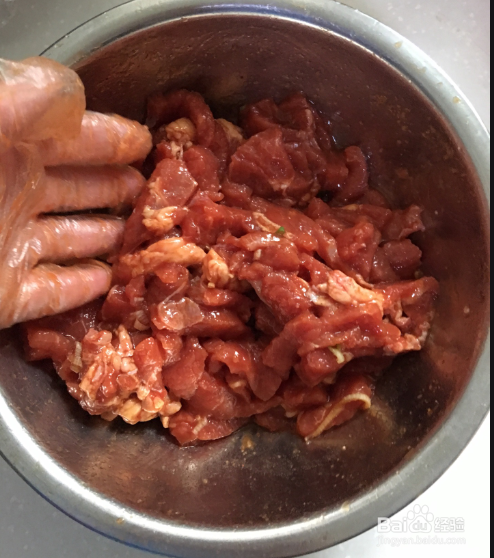 杏鲍菇炒肉片