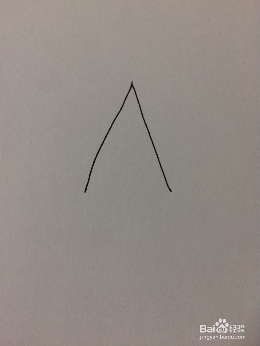 生日帽子简笔画画法