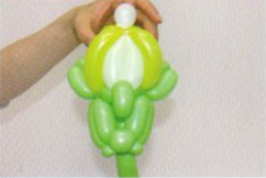 魔法气球造型系列之气球卡通公仔女巫（上）