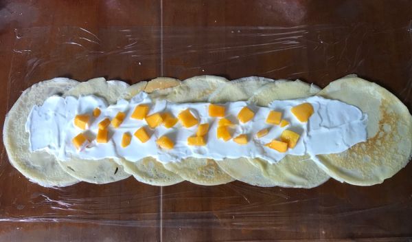 低卡酸奶毛巾卷