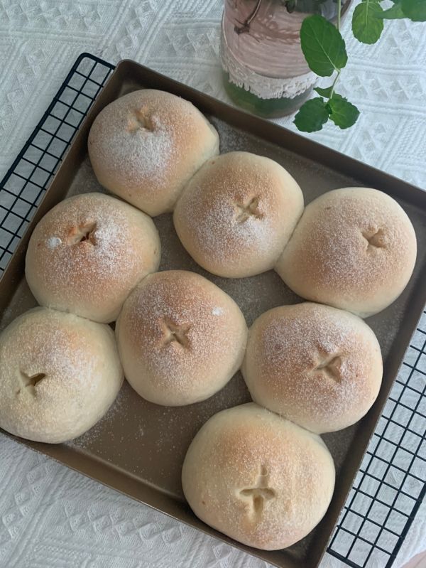 拉丝芝士培根面包