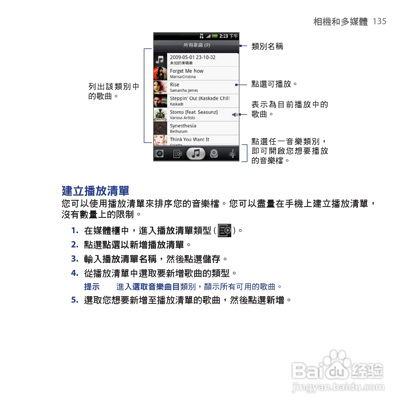 多普达HTC Hero手机使用说明书:[14]