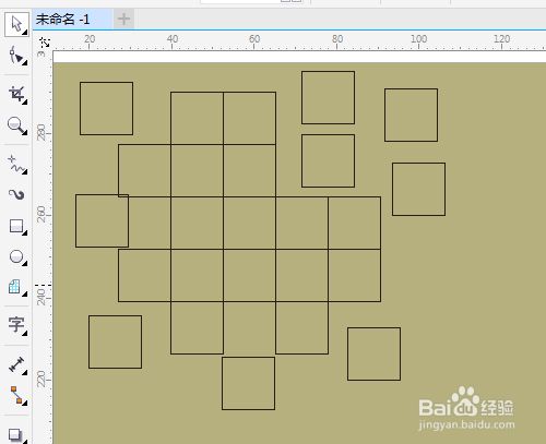 Cdr如何拆散图纸网格