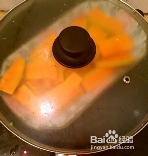 在家做好吃的南瓜饼