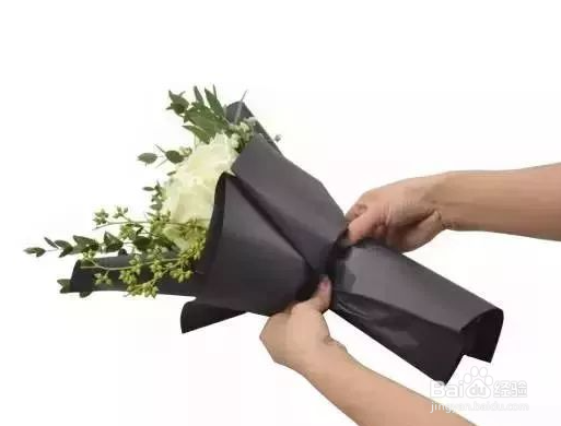迷你小花束包装方法