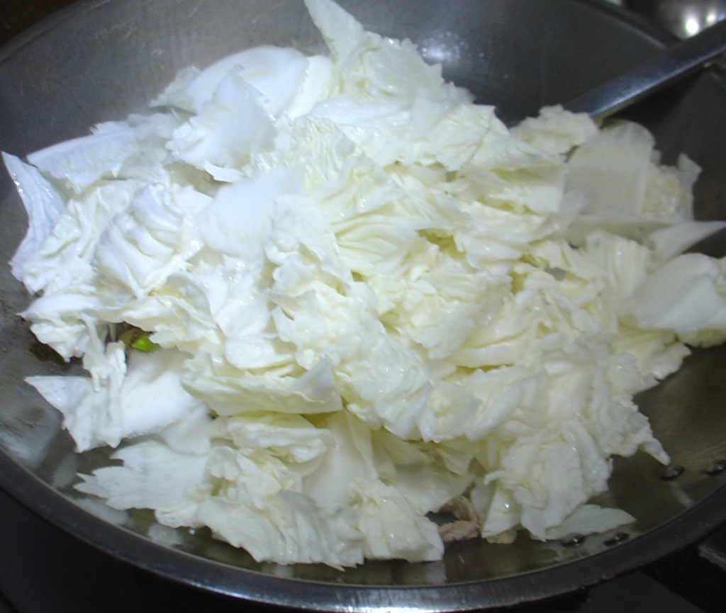 白菜炖山东大粉皮，你知道怎么做吗？