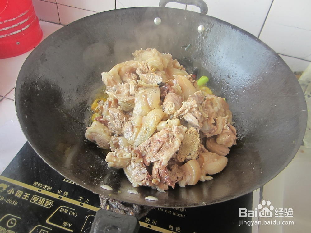 美食红烧肘子肉块