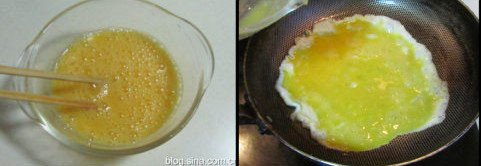 鸡蛋炒豆丝教程